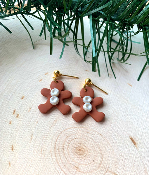 Gingerbread Earrings