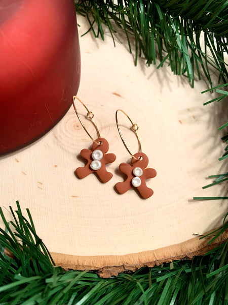 Gingerbread Earrings