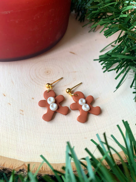 Gingerbread Earrings