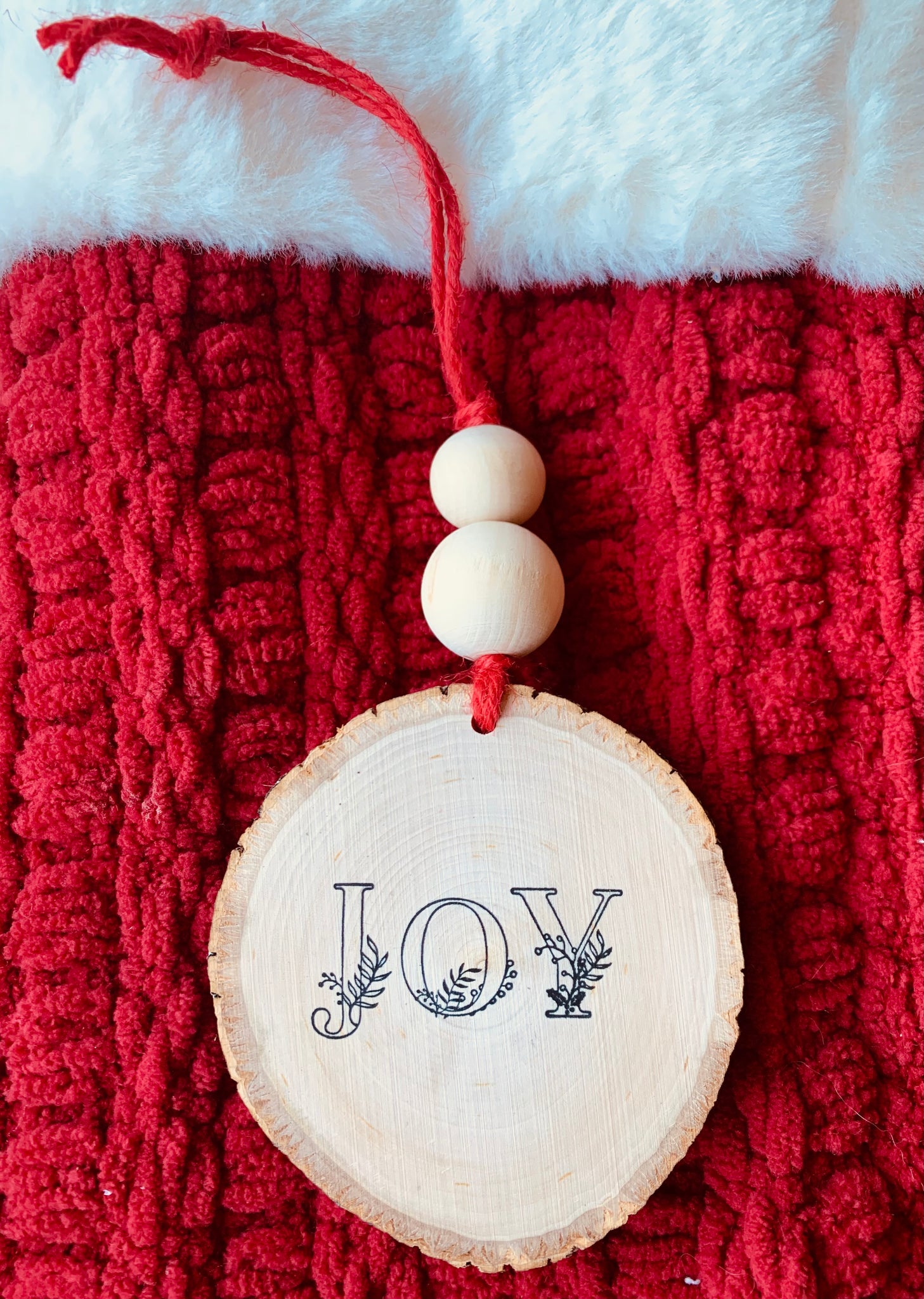 Christmas Wood Ornament