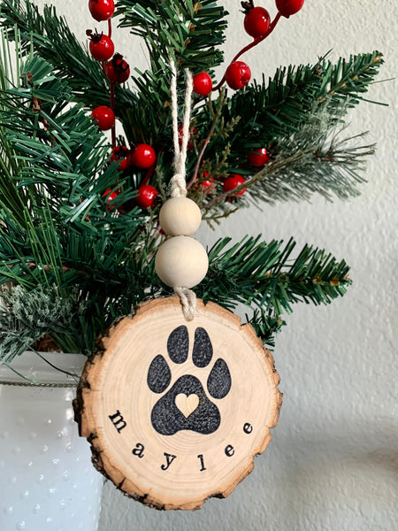 Personalized Pet Ornament